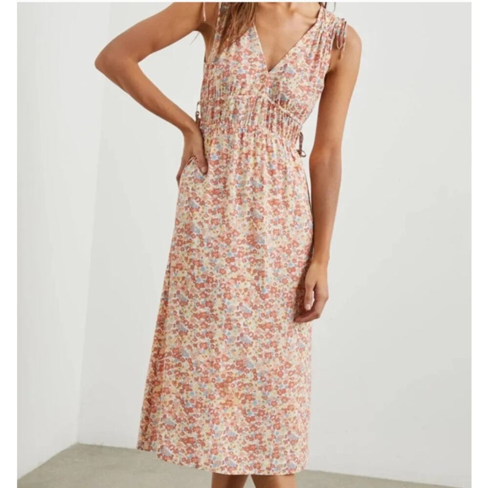Rails Wildflower Floral Print Midi Dress - Size S